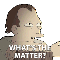 What'S The Matter Giggles Sticker - What'S The Matter Giggles Disenchantment Stickers