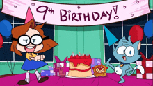 Ollie And Scoops Dance GIF - Ollie And Scoops Dance Birthday GIFs