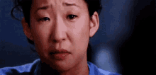 Sad Tears - Grey'S Anatomy GIF - Greys Anatomy Sandra Oh Sad GIFs