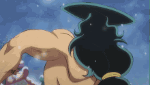 a drawing of a man with a very large hat on