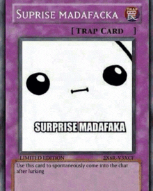 Yugioh Trap Card GIF - Yugioh Trap Card Suprise Madafaka GIFs