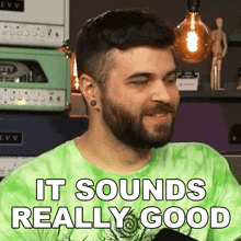 It Sounds Really Good Andrew Baena GIF - It Sounds Really Good Andrew Baena Sounds Great GIFs