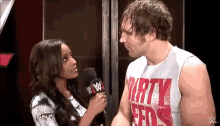 Dean Ambrose Pre Match Interview July 13th, 2015 GIF - Wrestling Wwe Fight GIFs