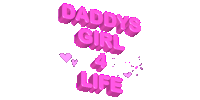Daddy'S Girl Sticker