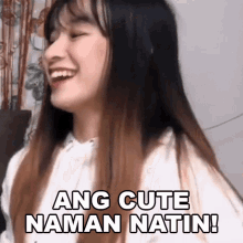 Ang Cute Naman Natin Maria Faye Vargas GIF - Ang Cute Naman Natin Maria Faye Vargas Cute Tayo GIFs