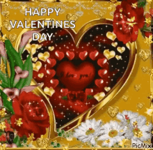happy valentines day hearts love