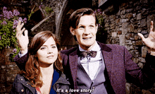Doctor Who Eleventh Doctor GIF - Doctor Who Eleventh Doctor Its A Love Story GIFs