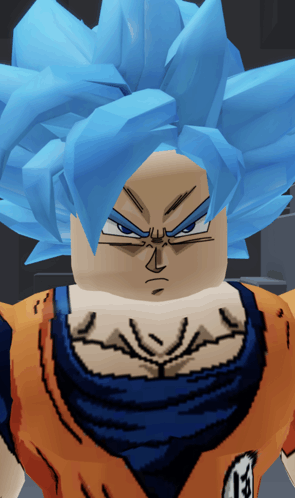 How to make Goku SSJ Blue in roblox