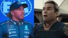 Lewis Hamilton Homelander GIF - Lewis Hamilton Homelander Frustrated GIFs