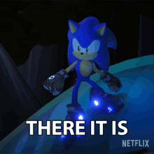 There It Is Sonic The Hedgehog GIF - There It Is Sonic The Hedgehog Sonic Prime GIFs