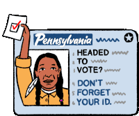 Vote Pa Election Sticker - Vote Pa Election Election Season Stickers