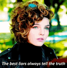 Selina Kyle Best Liars Tell The Truth GIF - Selina Kyle Best Liars Tell The Truth Gotham GIFs