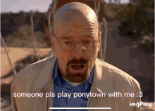 Walter White Ponytown GIF