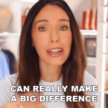 Can Really Make A Big Difference Shea Whitney GIF - Can Really Make A Big Difference Shea Whitney Can Make A Huge Impact GIFs