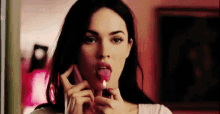 Lick Megan Fox GIF - Lick Megan Fox Jennifers Body GIFs