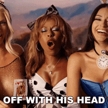 Off With His Head Danielle GIF - Off With His Head Danielle Are You The One GIFs