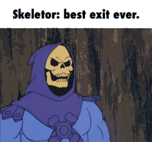 Im Out Gone GIF - Im Out Gone Skeletor GIFs