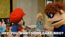 Sml Super D GIF - Sml Super D Hey You Want Some Cake Bro GIFs