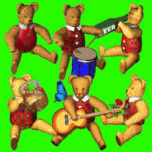 Teddy Bears Party Party GIF - Teddy Bears Party Party Teddy Bears GIFs