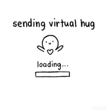 hugs cartoon cute virtual hug love