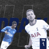 Everton F.C. (1) Vs. Tottenham Hotspur F.C. (1) Post Game GIF - Soccer Epl English Premier League GIFs