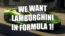 lamborghini formula1