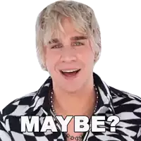 Maybe Brad Mondo Sticker