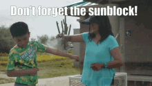 Dont Forget The Sunblock Jeni GIF - Dont Forget The Sunblock Jeni GIFs