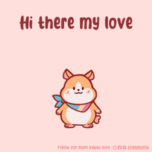 Hi-there-my-love Love-you GIF