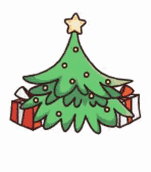 Svino Stikers Christmas Tree GIF