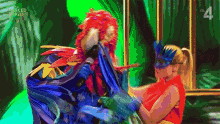 Kiss The Masked Singer GIF - Kiss The Masked Singer Muah GIFs