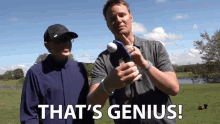 thats genius genius thats smart golf ball whats inside