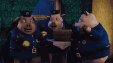policia cerdos cerdo
