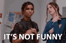 Its Not Funny Offended GIF - Its Not Funny Offended Annoyed GIFs