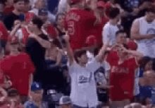 Dude Dodgers GIF - Dude Dodgers Middle Finger GIFs