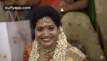 Singer Sunitha Thumpsup.Gif GIF - Singer Sunitha Thumpsup Sunitha Wedding Temple GIFs