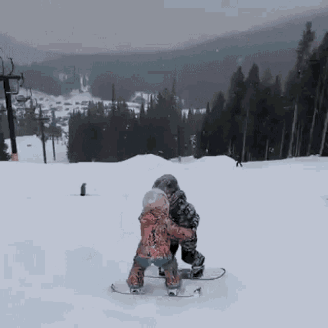 Snowboarding Child GIF - Snowboarding Child Spin GIFs