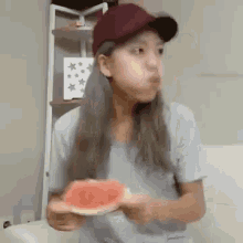 youtuber korean watermelon food attack