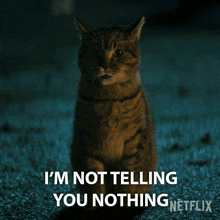 I'M Not Telling You Nothing Dead Boy Detectives GIF
