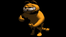 Garfield Dance GIF - Garfield Dance Joke GIFs