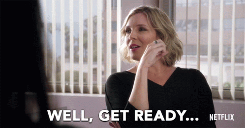 Get Ready Prepare GIF - Get Ready Prepare Grace And Frankie - Discover &  Share GIFs