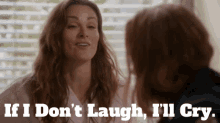 Station19 Carina Deluca GIF - Station19 Carina Deluca If I Dont Laugh Ill Cry GIFs