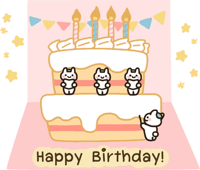 誕生日 お誕生日おめでとう Sticker - 誕生日 お誕生日おめでとう ハッピーバースデー - Discover & Share GIFs