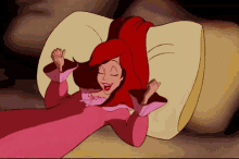 Ariel Sleep GIF - Ariel Sleep Bed GIFs