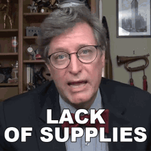 Lack Of Supplies Lance Geiger GIF - Lack Of Supplies Lance Geiger The History Guy GIFs