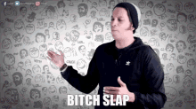 Bitch Slap El La Cara GIF - Bitch Slap El La Cara The Face GIFs