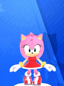 Sonic Rumble Amy Rose GIF - Sonic Rumble Amy Rose Backflip GIFs