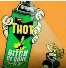 Thot Be Gone Bitch Be Gone GIF