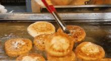 호떡 길거리음식 간식 지글지글 GIF