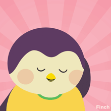an illustration of a penguin with a light bulb and the words brain on